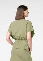 Light Technical Stretch Parka New Travel - Military Green - Military | Oroblù