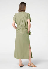 Light Technical Stretch Skirt New Travel - Military Green - Military | Oroblù