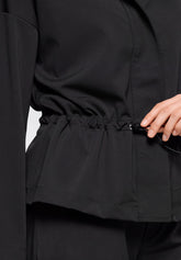 Giacca Manica Lunga in Tessuto Tecnico Travel - Nero - Black | Oroblù