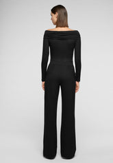 Weit geschnittene Viskosehose 24 Hours - Schwarz - Black | Oroblù