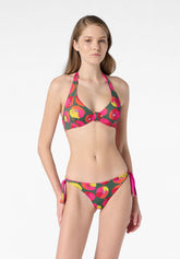 Tie-Side Reversible Bikini Bottom Agatha - Forest Green - Forest | Oroblù