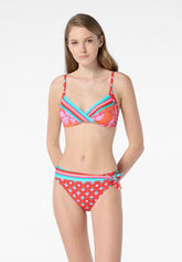 Culotte de Bikini à Liens Akemi - Orange - Orange | Oroblù