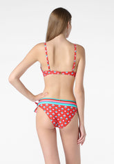 Culotte de Bikini à Liens Akemi - Orange - Orange | Oroblù