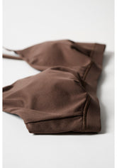 Reggiseno senza ferretto in Eco-Microfibra Elasticizzata Skinwear - Marrone Scuro - Dark brown | Oroblù