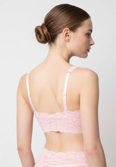 Bralette in Pizzo Elasticizzato Lacewear - Rosa Peonia - Peony | Oroblù