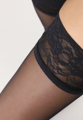 Autoreggente Velata Soiree 15 - Nero - Black | Oroblù