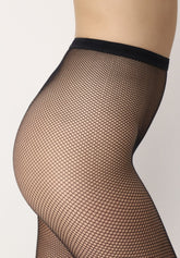 Collant a rete Tricot - Nero - Black | Oroblù
