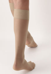Dolcevita 20 Veiled Knee-high - Sand - Sable | Oroblù