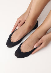 Solange Invisible footprotector - Black - Black | Oroblù