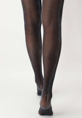 Sheer and Elegant Tights Diamonds - Black - Black/silver | Oroblù