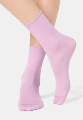 Bio Cotton Ankle Sock - Lilac - Lilac | Oroblù