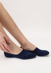 Calzino Fantasmino in Cotone Bio - Blu - Blue | Oroblù