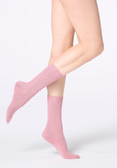 Wool and Cashmere Sock Gwen - Peony - Peony 12 | Oroblù