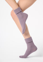 Calzino in Lana e Cashmere Hilda - Lilla 11 - Lilac 11 | Oroblù