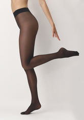 Repos 70 Graduated Compression Tights - Black - Black | Oroblù