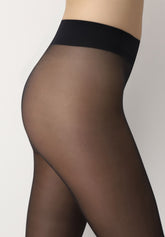 Repos 70 Graduated Compression Tights - Black - Black | Oroblù