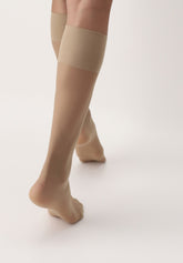 Repos 70 Veiled Knee-high - Nude - Nude | Oroblù