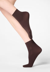Blickdichte Söckchen All Colors 50 - Schokolade 3 - Chocolate 3 | Oroblù