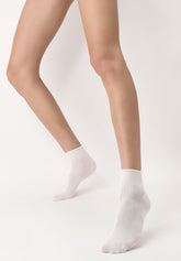 Lyocell Perfect Comfort Socks - White - White | Oroblù