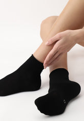 Lyocell Perfect Comfort Socks - Black - Black | Oroblù