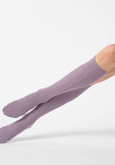 Gambaletto Coprente in Lana e Cashmere Nancy - Lilla 11 - Lilac 11 | Oroblù