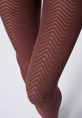 Collant Coprente Tweed 40 - Cacao 3 - Cacao 3 | Oroblù