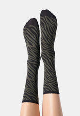 Calzino Coprente Savage - Nero e Militare - Black/military | Oroblù