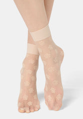 Socke Velato Lovely Rose 20 - Rosébeige 8 - Cosmetic 8 | Oroblù