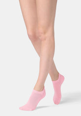 Lyocell Sneakers Socks Perfect Comfort Soft Cuff - Peony Pink - Peony | Oroblù