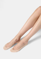 Solange Low Cut Invisible Cotton Footlet Bipack - Neutral - Neutre | Oroblù