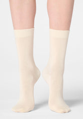 Lyocell Socks Soft Perfect Comfort - Wool White - Wool | Oroblù