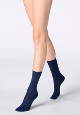 Lyocell Socks Soft Perfect Comfort - Blue - Blue | Oroblù