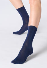 Lyocell Socks Soft Perfect Comfort - Blue - Blue | Oroblù