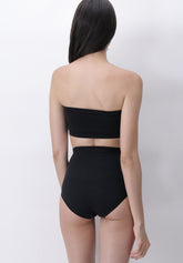 Nahtloses Bandeau-Top Dolcevita - Schwarz - Black | Oroblù