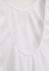 Canotta a Spalla Larga Senza Cuciture Dolcevita - Bianco - White | Oroblù