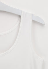 Wide Shoulder Dolcevita Body - White - White | Oroblù