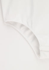 Wide Shoulder Dolcevita Body - White - White | Oroblù