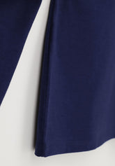 Maglia Manica Lunga in Cotone e Modal Perfect Line Cotton - Blu - Blue | Oroblù