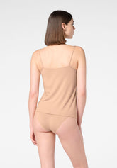 Perfect-Line-Slim-Fit-Modal-Stretch-Tank-Top - Nude - Skin | Oroblù
