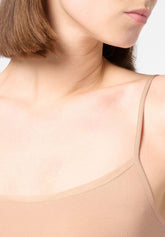 Canotta Spalla Sottile in Modal Elasticizzato Perfect Line - Nudo - Skin | Oroblù