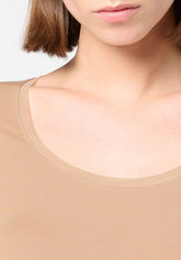 Maglia Manica Corta in Modal Elasticizzato Perfect Line - Nudo - Skin | Oroblù