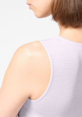 Top Spalla Larga in Micromodal e Cashmere Perfect Line Cashmere - Lilla 12 - Lilac 12 | Oroblù