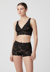 Short Panty aus elastischer Spitze Lacewear - Schwarz - Black | Oroblù