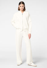 Technical Modal Pants Boarding Pass - Ivory - Ivory | Oroblù