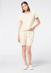 Technical Modal Shorts Boarding Pass - Ivory - Ivory | Oroblù