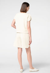 Technical Modal Shorts Boarding Pass - Ivory - Ivory | Oroblù