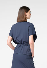 Light Technical Stretch Parka New Travel - Blue - Blue | Oroblù