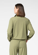 Light Technical Stretch Jacket New Travel - Military Green - Military | Oroblù