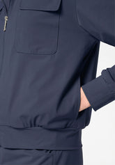 Light Technical Stretch Jacket New Travel - Blue - Blue | Oroblù