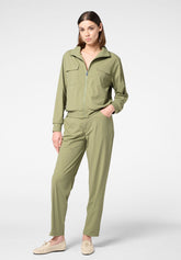 Light Technical Stretch Pants New Travel - Military Green - Military | Oroblù